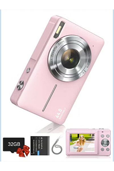 GENERAL Digital Camera Video Camcorder, 44MP FHD 1080P Kids Video Camera,a, 3...