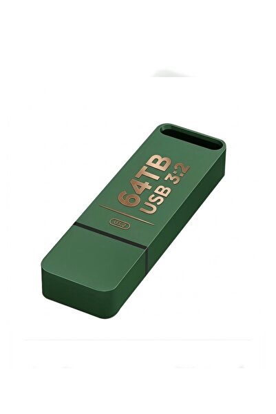 Generic USB Flash Drive 64TB – Green Color Portable Storage Device