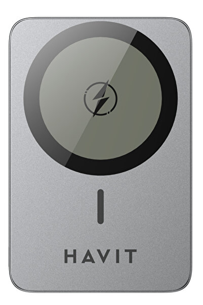 Havit PB5249 MagSafe 15W 3000mAh Ultra İnce 5.8mm Alüminyum Powerbank