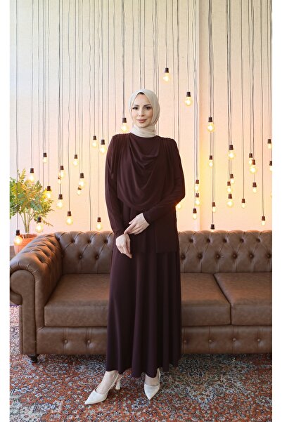 NİSUM MODA Degajeli Σετ Φούστας Sandy