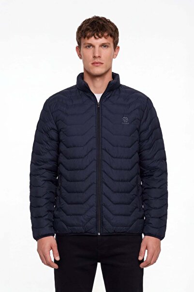 Sabri Özel Navy Blue Coat