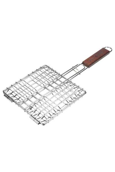 AL SANIDI Multi-Purpose Grill Net, Barbecue Net, Silver, Size 20*20 cm