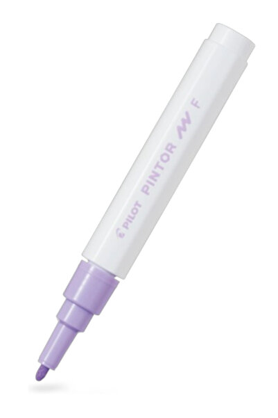 Pilot Pi̇ntor (F) Round Tip Pastel Purple