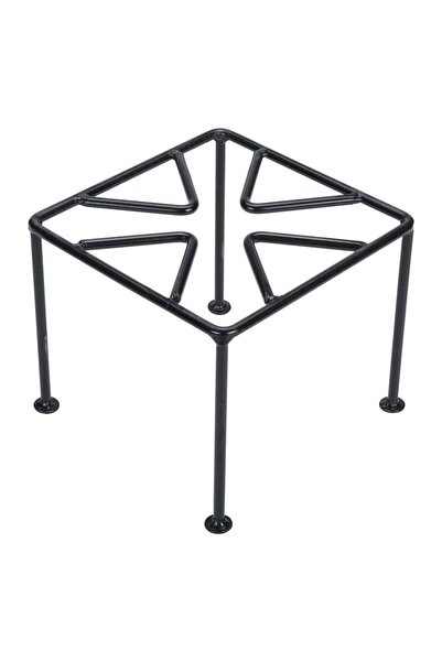 AL SANIDI Square Fire Pit, Portable Mini Charcoal Bbq Grill for Picnics and B...
