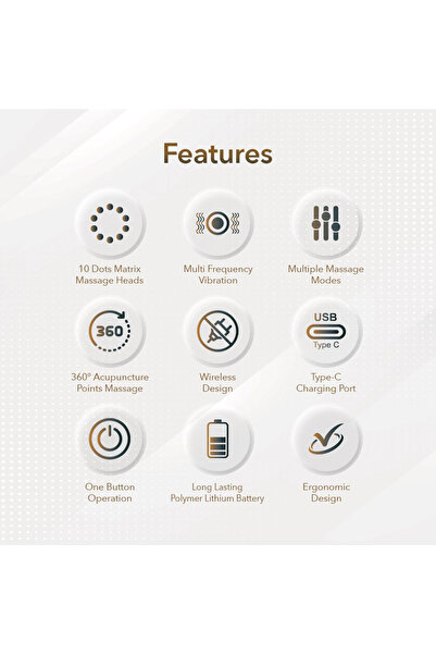 Zero Healthcare Octogusto Electric Head Massager with 5 Modes for Stress Relief and Better Sleep