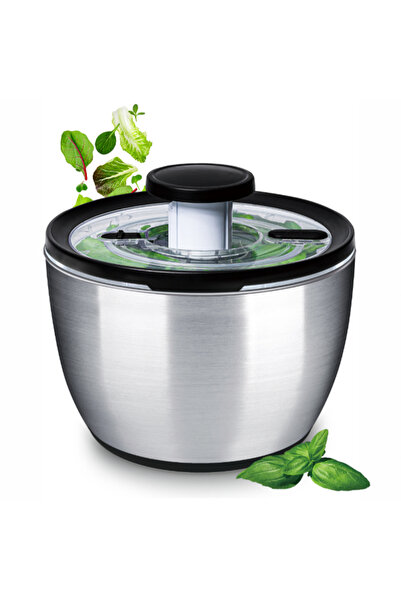 Parfait Stainless Steel Pump Salad Spinner 5 Liter
