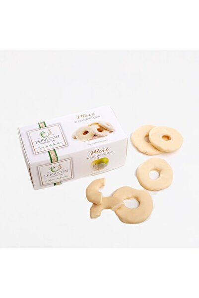 LEFRUCOM MANUFACTURA Mere uscate în ciocolată albă 600g