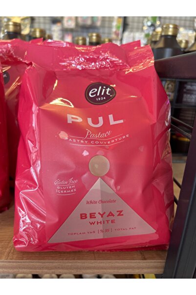 Elit Glütensiz beyaz pul çikolata