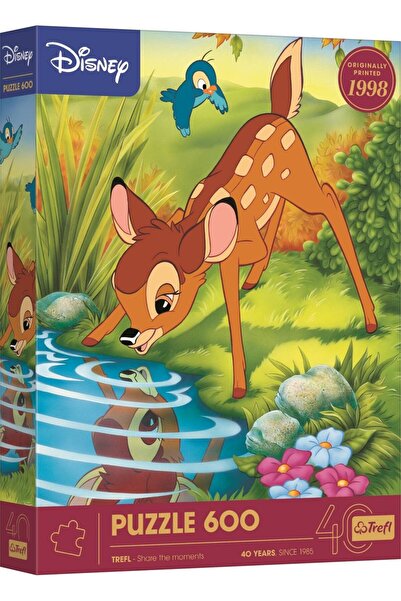 Trefl Puzzle 600 piese - 40th anniversary - Bambi (Trefl-37600)