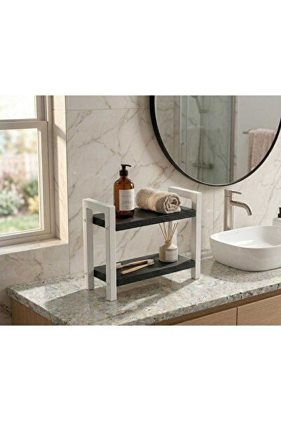 İYON LİFE Multi-Purpose Shelf, Makeup Organizer, Cream Stand, Bathroom Organi...