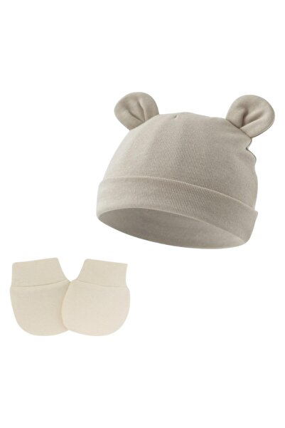 Bambimici قبعة وقفازات للأطفال من ليتل بين - متعددة الألوان - من 0 أشهر إلى 6...