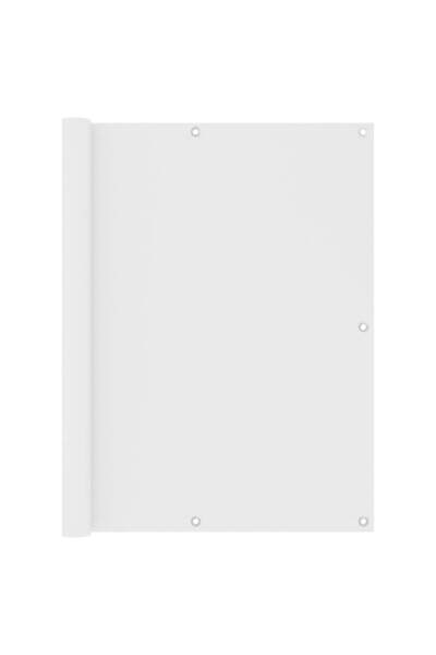 vidaxl Paravan de balcon, alb, 120 x 300 cm, țesătură oxford