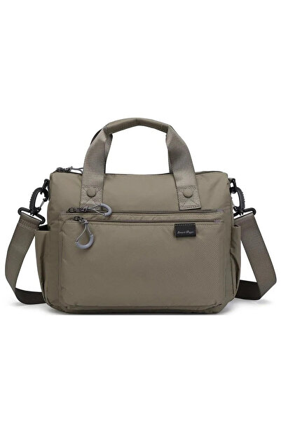 SMART BAGS Дамска чанта през рамо тип месинджър, водоустойчива, с много отдел...