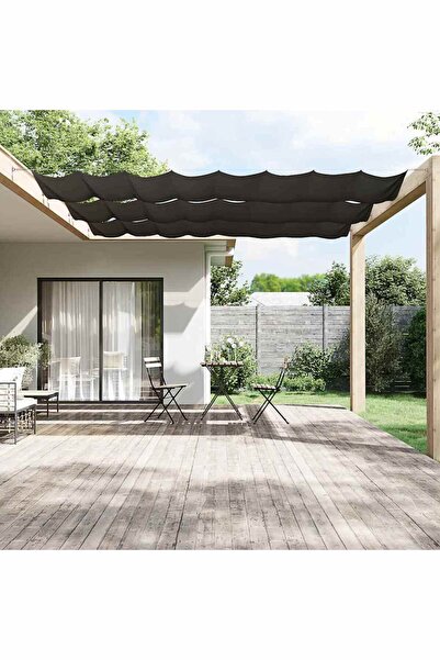 vidaxl Copertină verticală, antracit, 180x1000 cm, țesătură Oxford