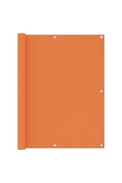 vidaxl Paravan de balcon, portocaliu, 120 x 500 cm, țesătură oxford