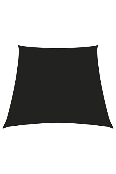 vidaxl Parasolar, negru, 2/4x3 m, țesătură oxford, trapez