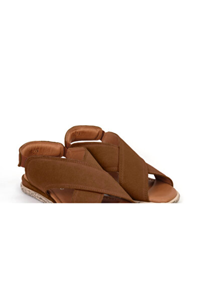 ANNASIA SHOES ALMA Sandals - Brown Leather