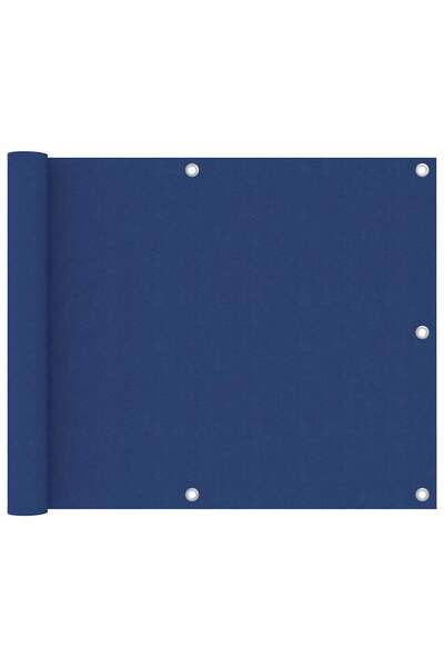 vidaxl Prelată balcon albastru 75x400 cm țesătură Oxford