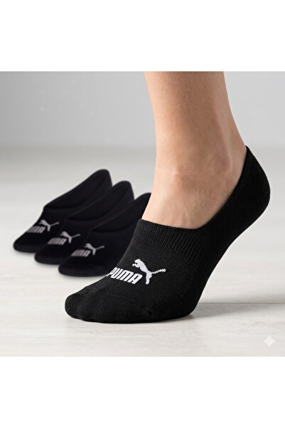 Puma Nos Footie 4P Socks (4 Pairs) 93531701 Black