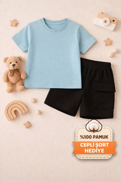 SPORTİVEA Boy's 100% Cotton Basic T-Shirt – Comfortable Fit, Casual Summer Co...