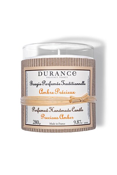 DURANCE Artisanal scented candle - Precious Amber 280 gr