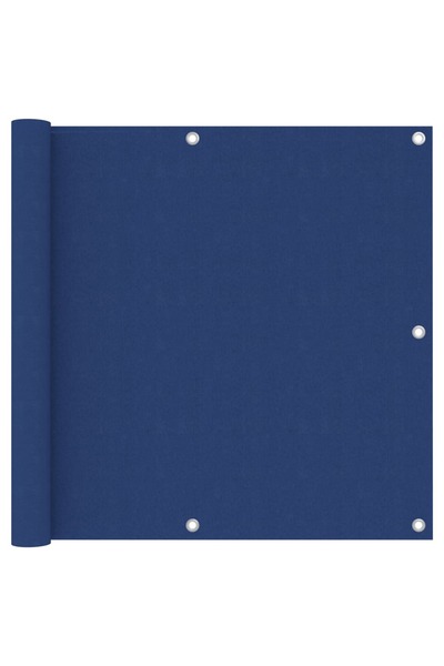 vidaxl Paravan de balcon, albastru, 90 x 400 cm, țesătură oxford