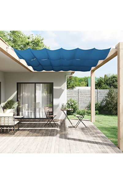 vidaxl Copertină verticală, albastru, 140x270 cm, țesătură oxford