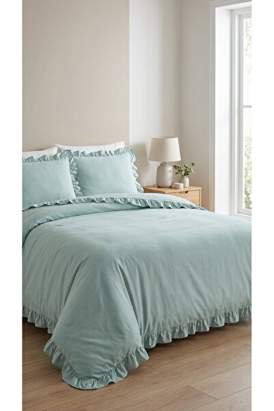 kesenegore Σετ Παπλωματοθήκη Διπλής Κρεβατοκάμαρας 4 τεμαχίων με Ελαστικά Σεν...