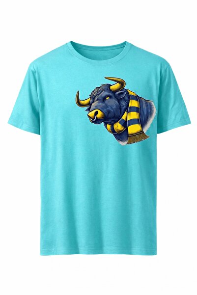 Rabona Fashion Yellow Navy Blue Spirit – Tricou/Tricou sport cu imprimeu cu f...