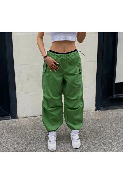 yesmoda Tactical Baggy Elastic Pants