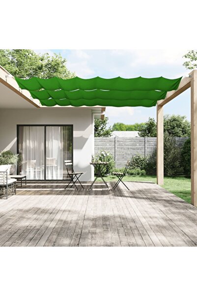 vidaxl Copertină verticală, verde deschis, 60x420 cm, țesătură Oxford