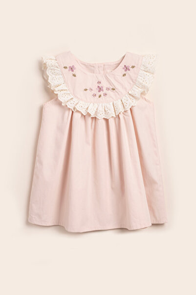 Vauva Dress Girls' Embroidered Summer Ruffle Dress