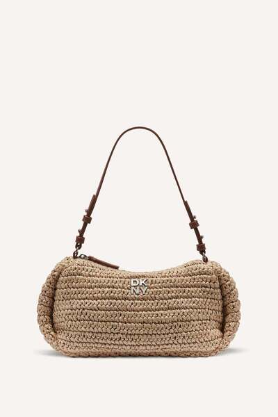 Dkny حقيبة كتف ريمي توب بسحاب