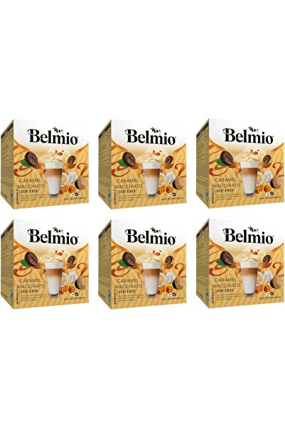 Belmio Caramel Macchiato Coffee Pods, Intensity 7, Compatible with Dolce Gust...