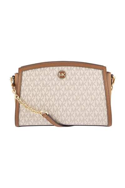 Michael Kors Vanilla/Acrn Crossbody (32R3G7CC3B149) Women