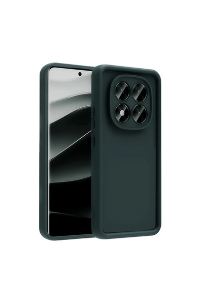 eco port ريدمي نوت 15 برو 5 جي متوافق مع فييرا سيليكون - أخضر داكن