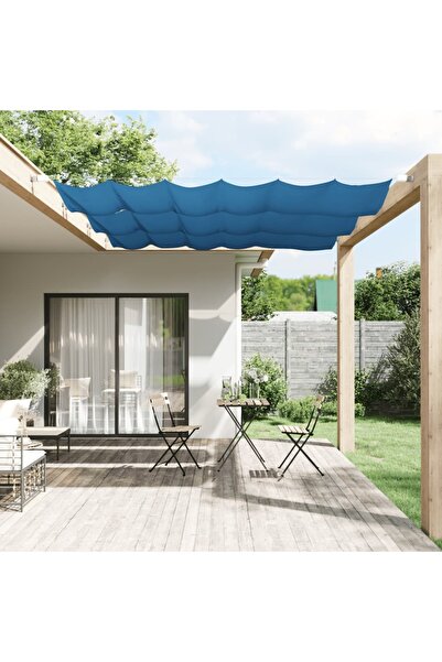 vidaxl Copertină verticală, albastru, 60x270 cm, țesătură oxford