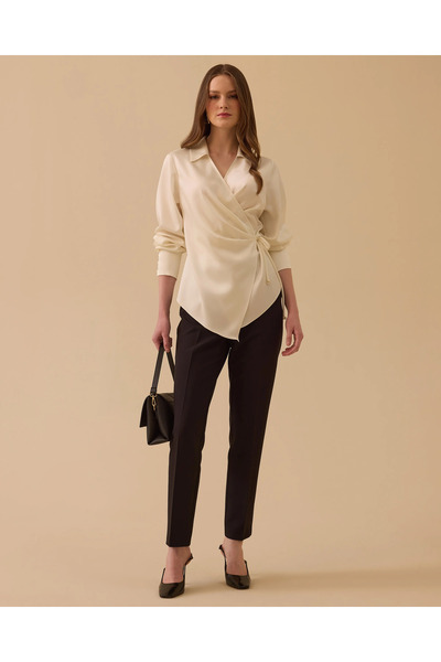 SEÇİL Διπλόπλευρη μπλούζα με λεπτομέρεια δεσίματος