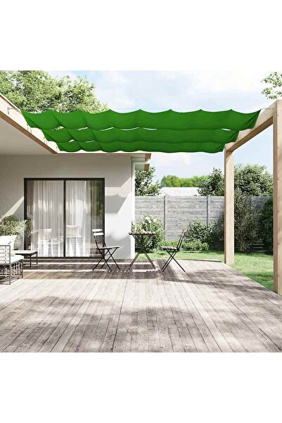 vidaxl Copertină verticală, verde deschis, 60x1000 cm, țesătură Oxford