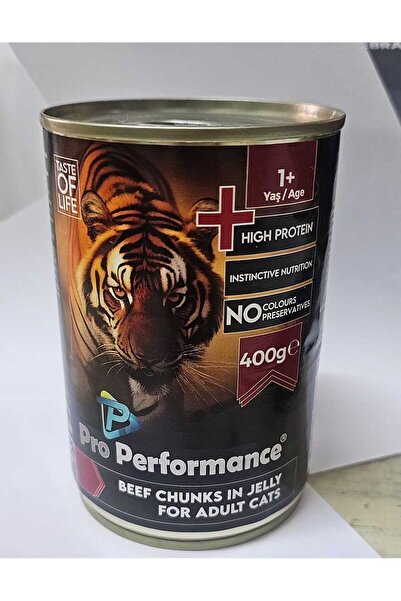 Pro Performance BİFTEKLİ YETİŞKİN KEDİ KONSERVESİ 400gR