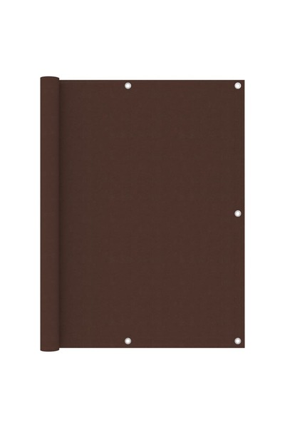 vidaxl Paravan de balcon, maro, 120 x 300 cm, țesătură oxford