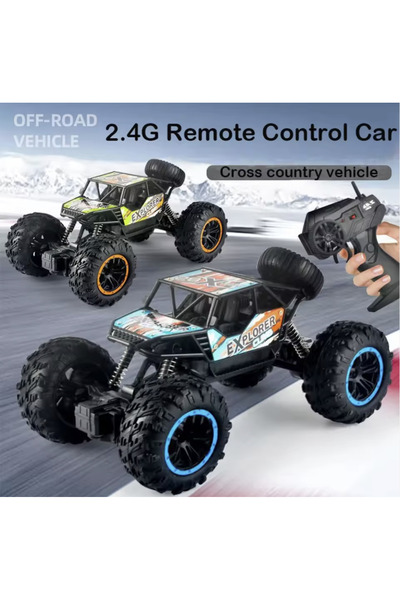 OEM Mașină RC de Teren 4x4 – Scară 1:16, Tracțiune Integrală, Anvelope TPR An...