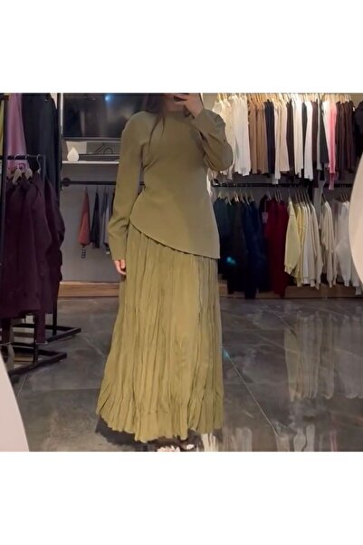 NAARA DESING Tesettür Etekli Takım