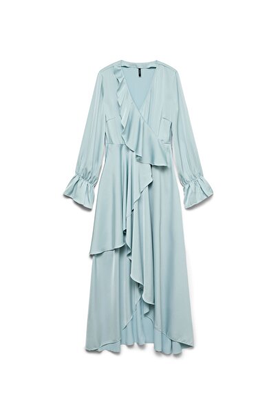 Vero Moda Kleid VMLILIBET Langes Kleid