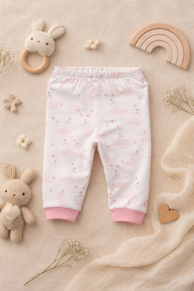 Little Baby %100 Pamuklu Tek Alt