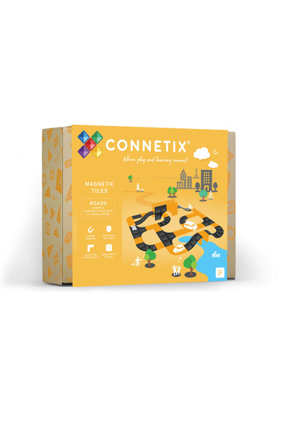 Connetix Set Ramps Intersections Connetix, 16 Piese a, , œ Rampe Magnetice si...