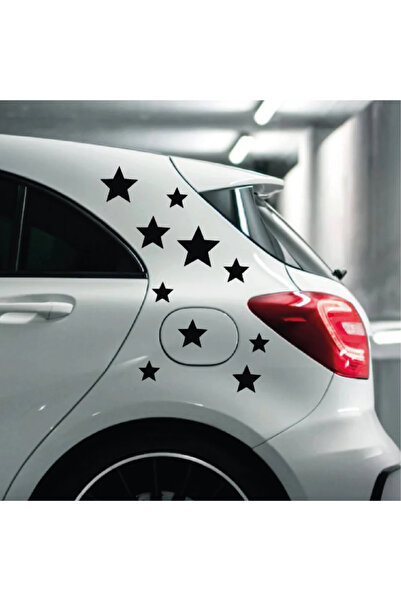 KAPLAMA MERKEZİ Araba Yıldız Sticker Modeli Tüm Araçlara Ve Zeminlere Uyumlu ...