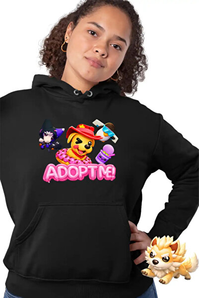 OEM Γυναικείο Φούτερ με κουκούλα Roblox Adopt Me Puppy