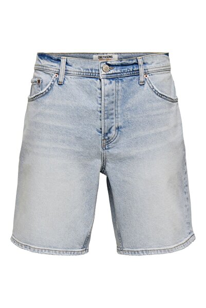 Only & Sons Jeans-Shorts ONSEDGE Mid Rise Gerade geschnitten Shorts
