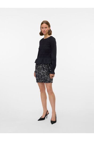 Vero Moda Fustă scurtă cu talie înaltă VMBELLA